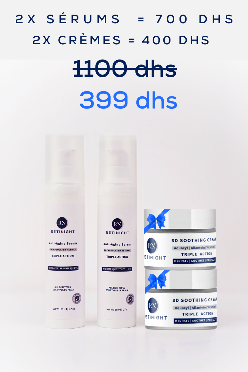Pack Résultat- Retinight | Des résultats visibles pour votre peau